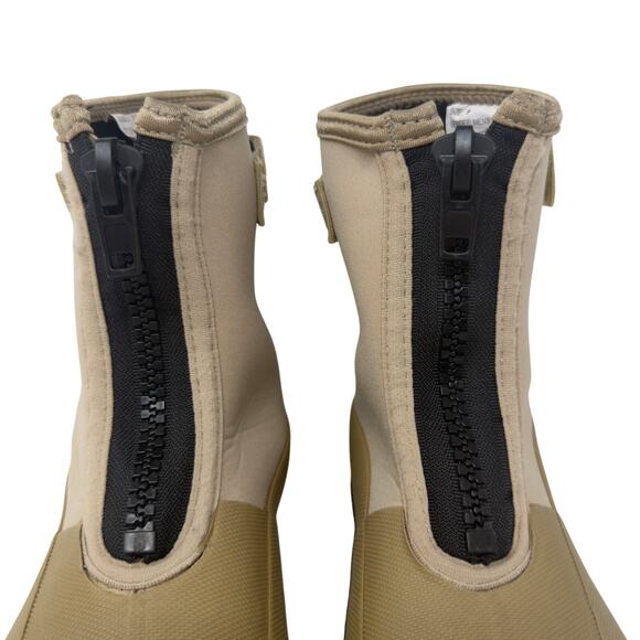 Magellan Outdoors Neoprene Front Zip Wading Boots Mens size 9 Tan/Cream - Picture 12 of 16